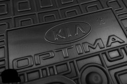 Set tappetini di gomma su misura per Kia Optima 4 (2016-2020)